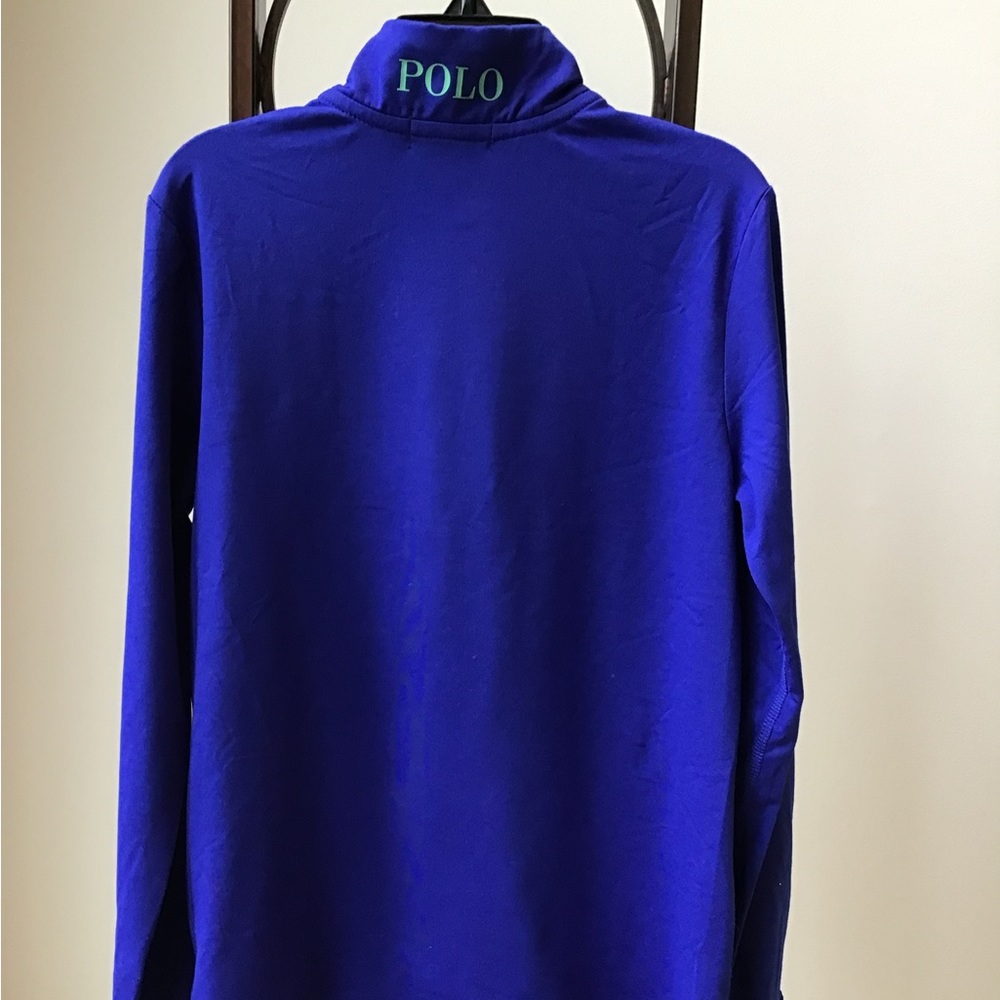Ralph Lauren Quarter Zip‎ Performance Pullover Shirt  Logo Spell Out - Picture 4 of 11